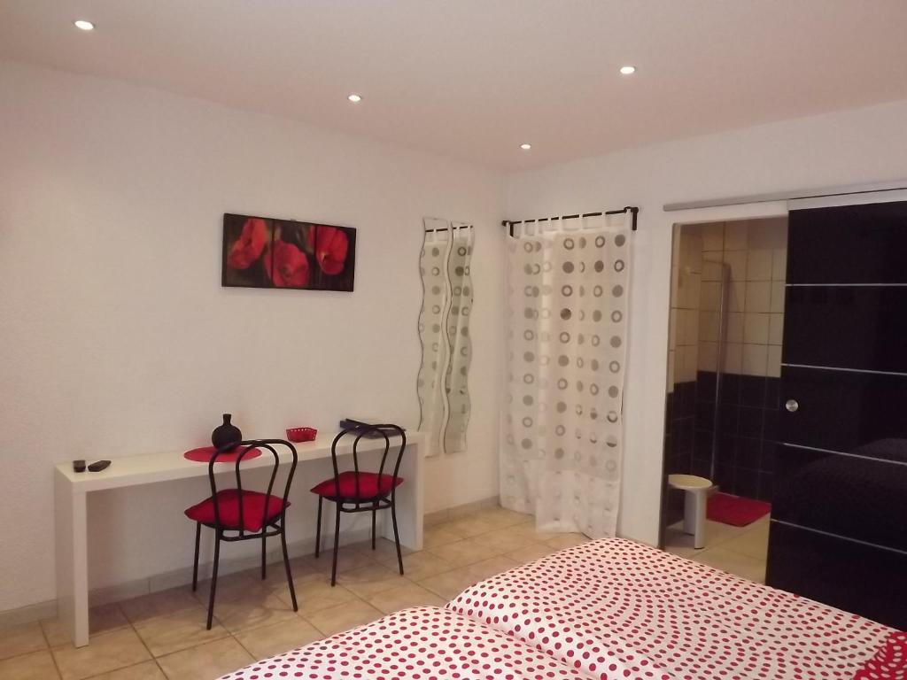 Chambres D'Hotes- Le Pre Aux Anes Albon Oda fotoğraf